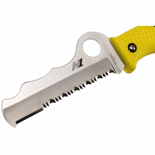 Складной нож Spyderco Rescue Assist™ Salt Yellow - 79PSYL фото 9 Складной нож Spyderco Rescue Assist™ Salt Yellow - 79PSYL фото 9