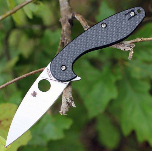 Складной нож Spyderco Sliverax 228CFP фото 5