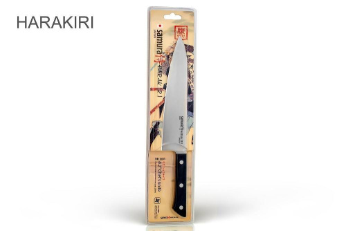 2011 Samura Нож кухонный Шеф HARAKIRI (SHR-0085B) 208 мм фото 4 2011 Samura Нож кухонный Шеф HARAKIRI (SHR-0085B) 208 мм фото 4
