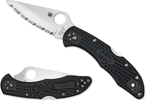 Складной нож Spyderco Delica 4 - 11SBK фото 14