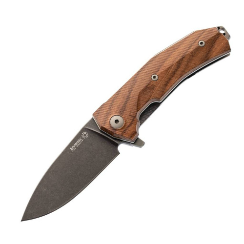 Складной нож Lion Steel KUR BST Santos Wood