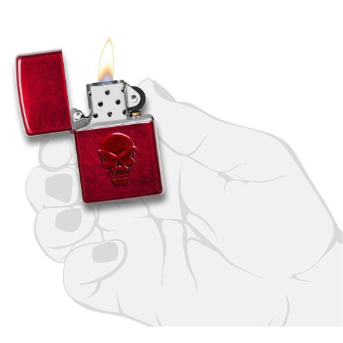 499 ZIPPO Зажигалка ZIPPO Doom с покрытием Candy Apple Red фото 5 499 ZIPPO Зажигалка ZIPPO Doom с покрытием Candy Apple Red фото 5